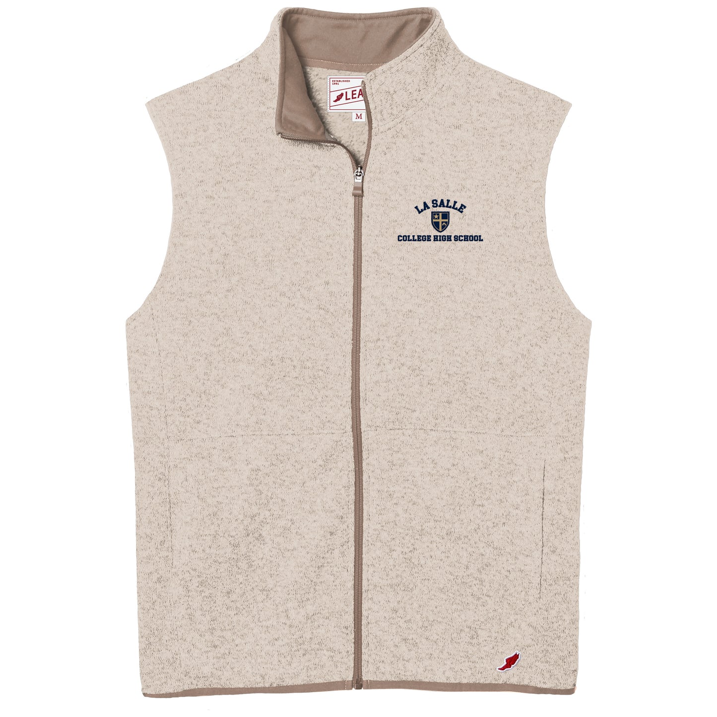 League knit Saranac Vest - Almond