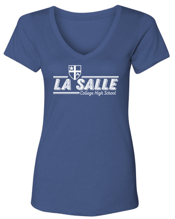 ES Sports Women's V-Neck Soft Blend T-Shirt