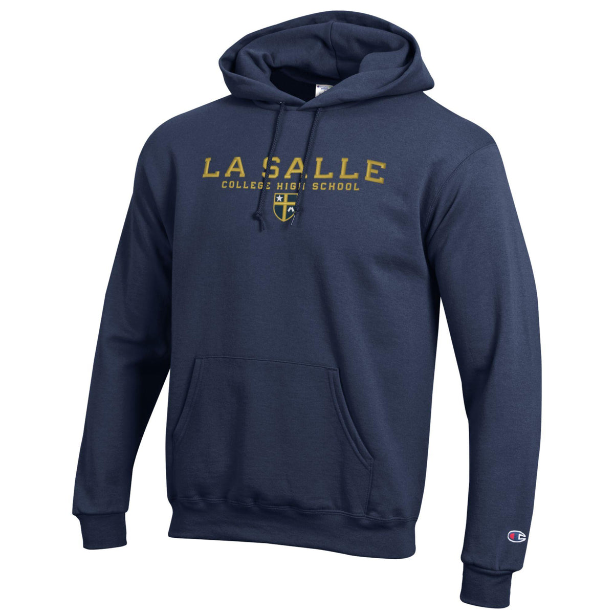 Champion Powerblend Fleece Hoodie Navy