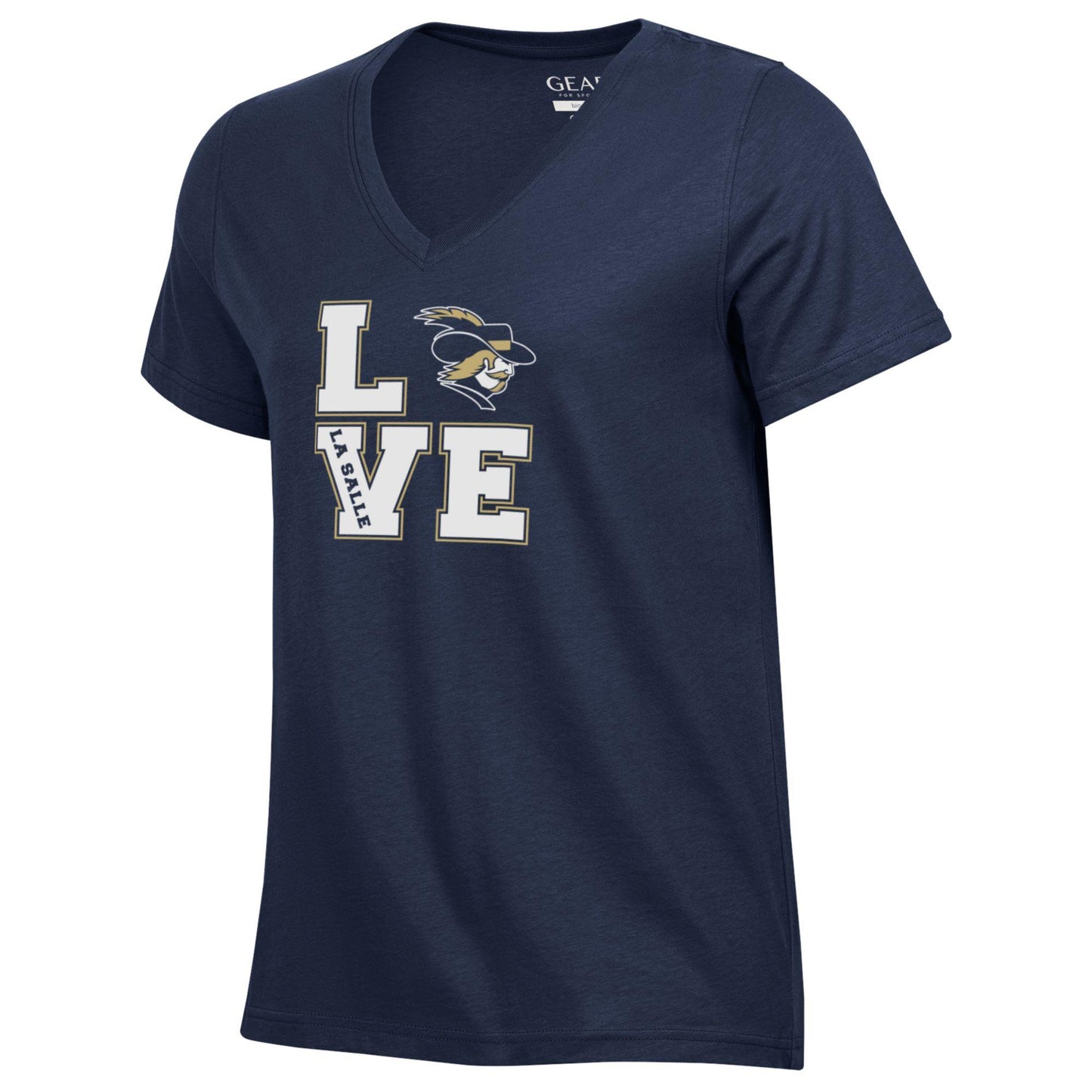Gear - Short Sleeve Navy LOVE T-Shirt