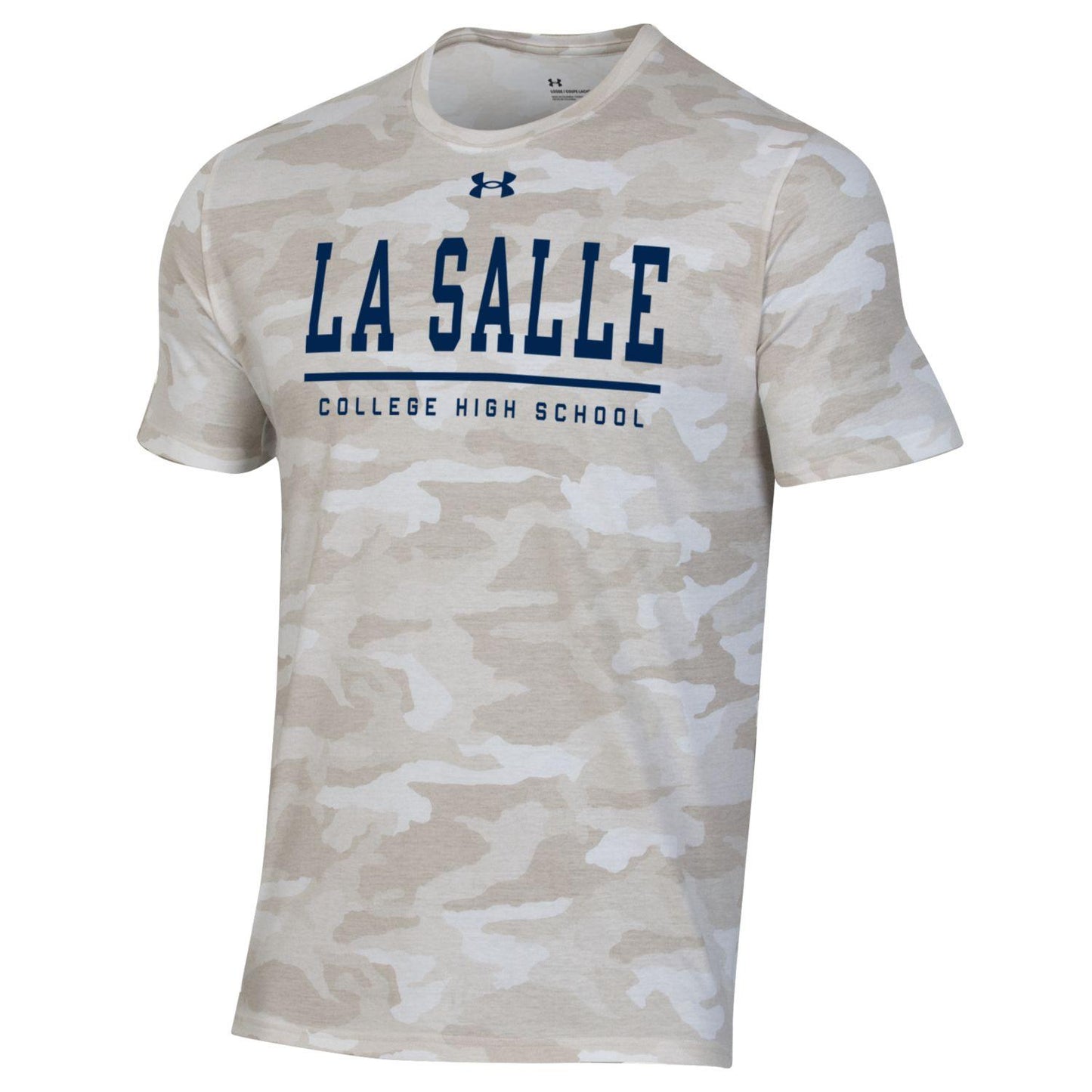Under Armour Camo Performance Cotton Tee-White : Small