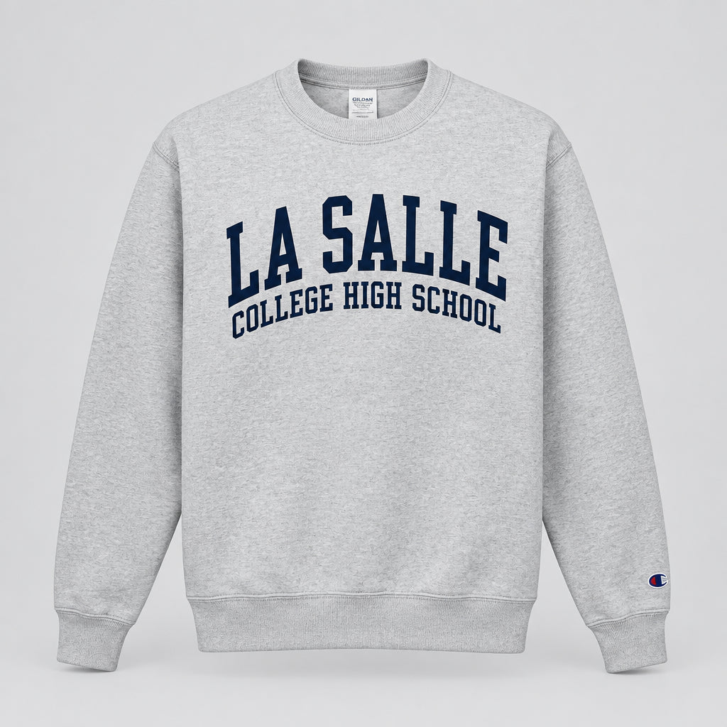 Champion Gray Reverse Weave Crew