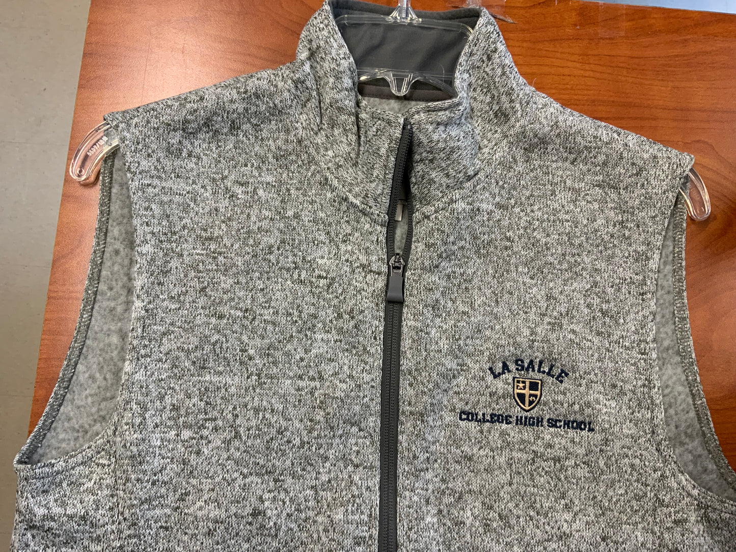 League Grey Knit Vest