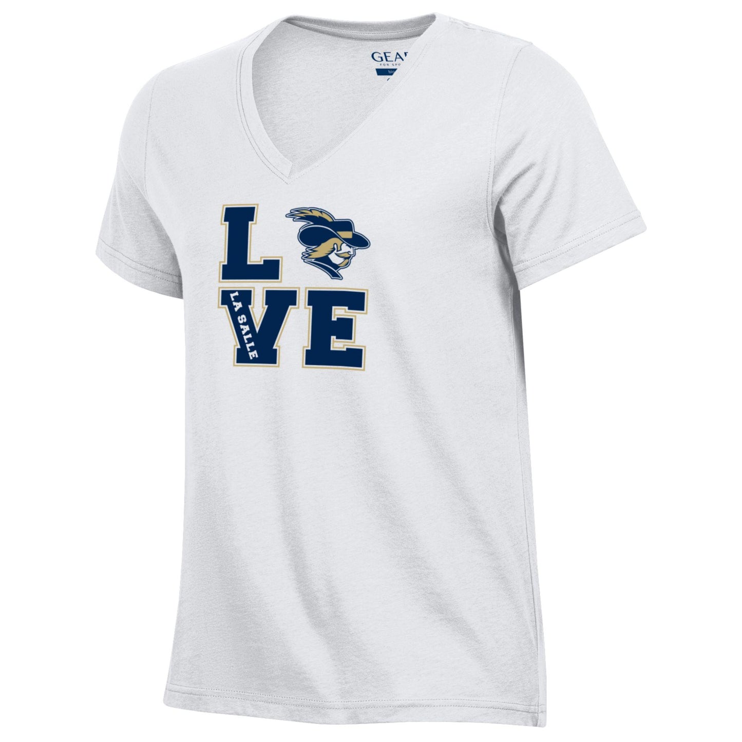 Gear Short Sleeve White LOVE T-Shirt