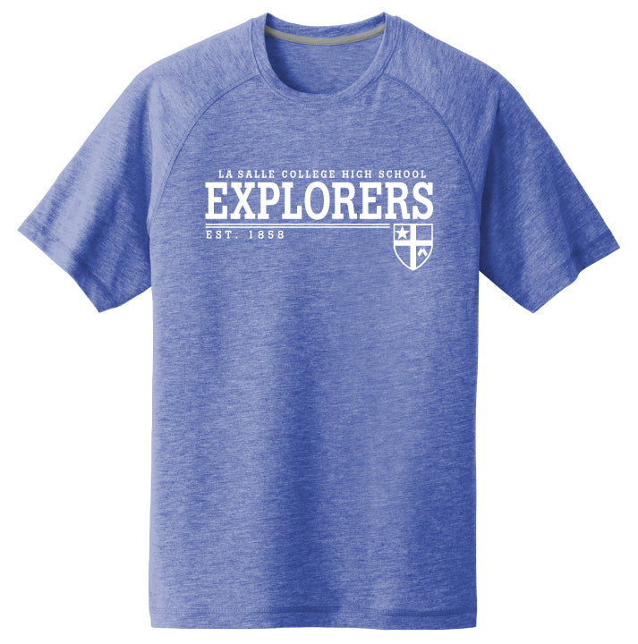 ES Sports Adult Tri-Blend Wicking Tee