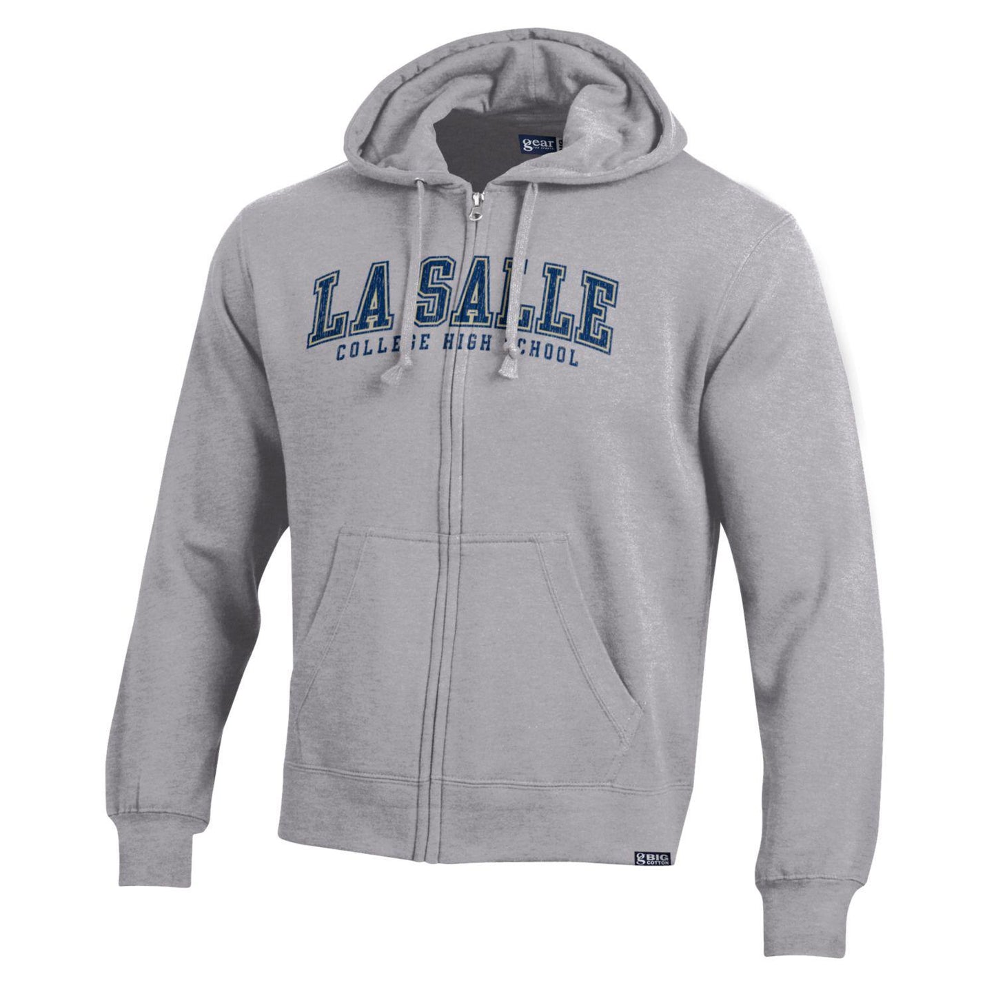 BIG COTTON Full Zip Hoodie