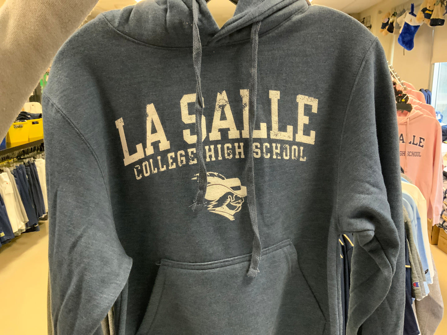 ES SPORTS Hoodie Heather Denim