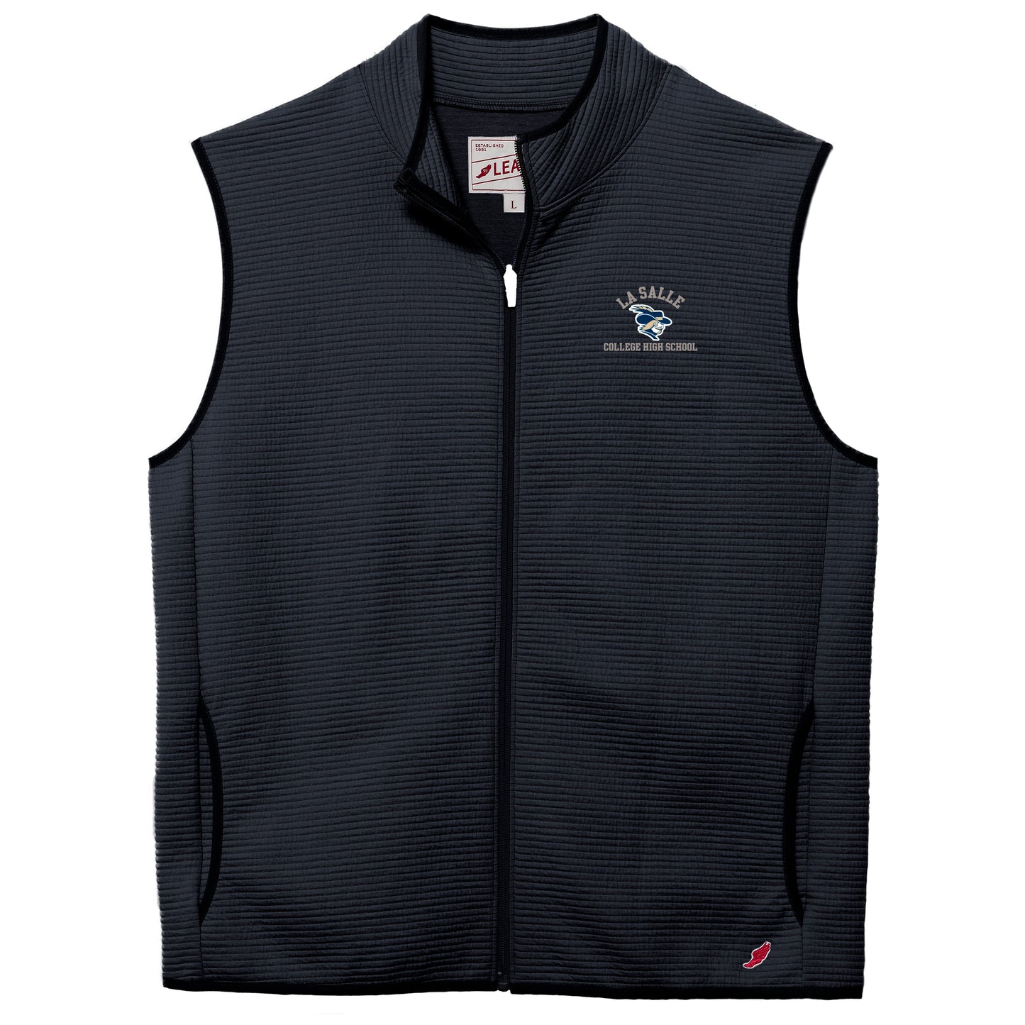 League Vest Washed Dark Navy