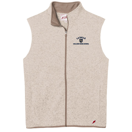 League knit Saranac Vest - Almond