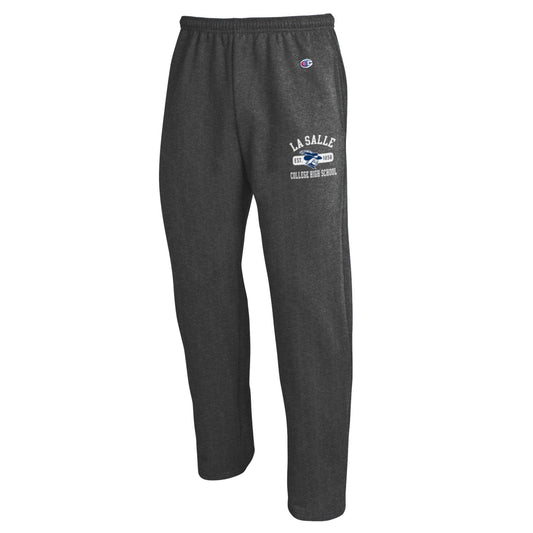 Champion Open Bottom Sweatpant - Charcoal/Granite