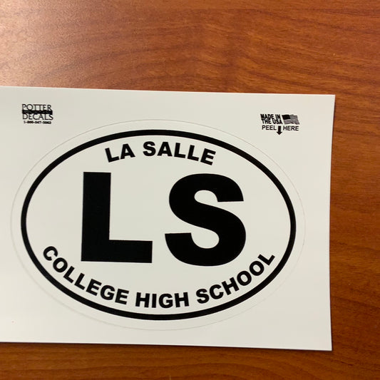 LS Oval sticker