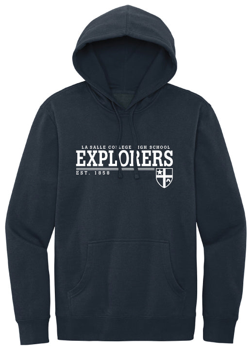 ES Sports Navy Fleece Hoodie