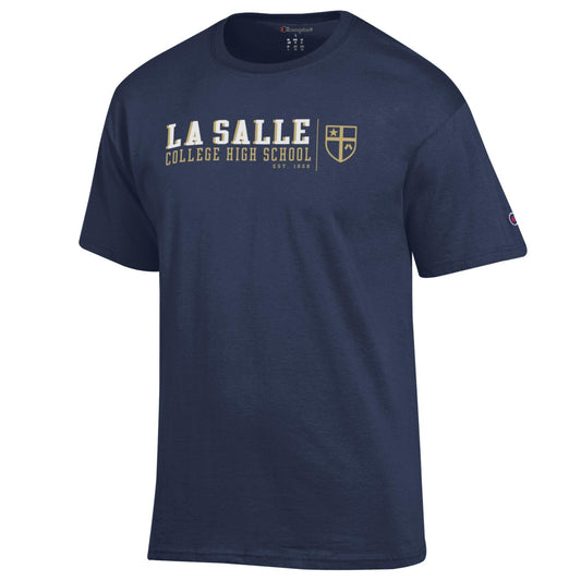 Champion Navy Cotton T-Shirt