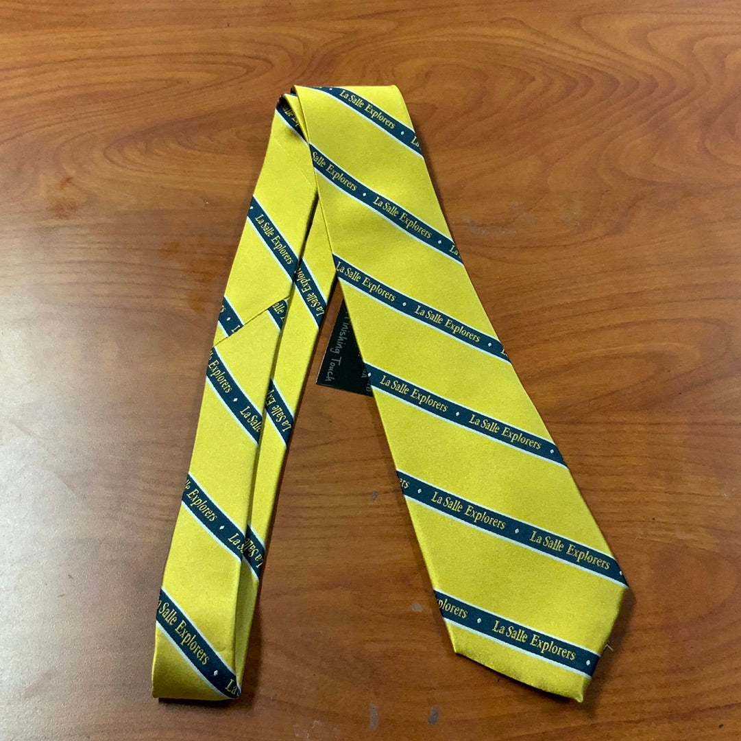 Gold Tie with La Salle Explorer-gold