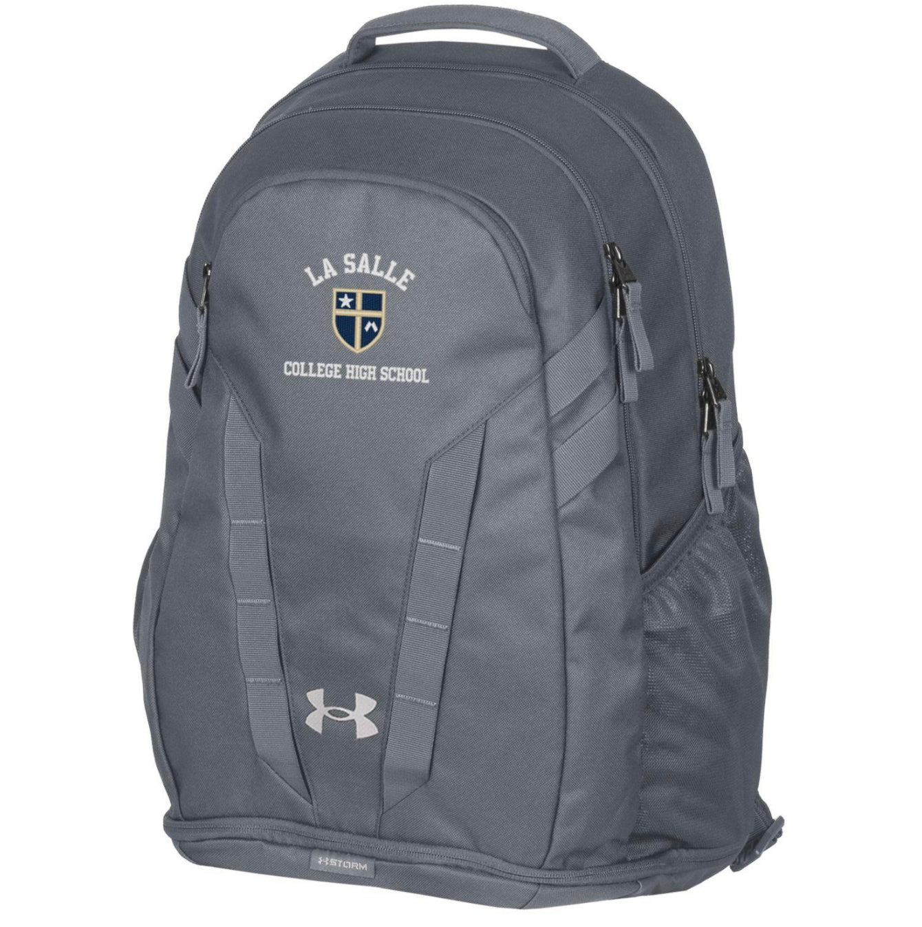 Under Armour Hustle 5.0 Grey Backpack