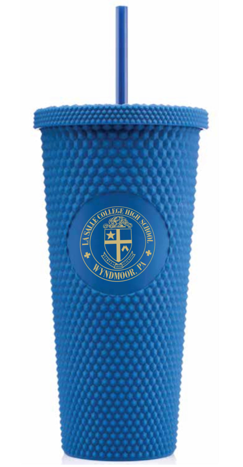 Spirit Navy Travel Tumbler With Straw