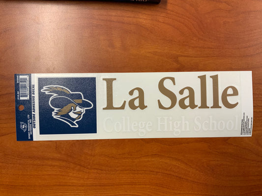 Rear Window Decal Explorer w/ La Salle College HS