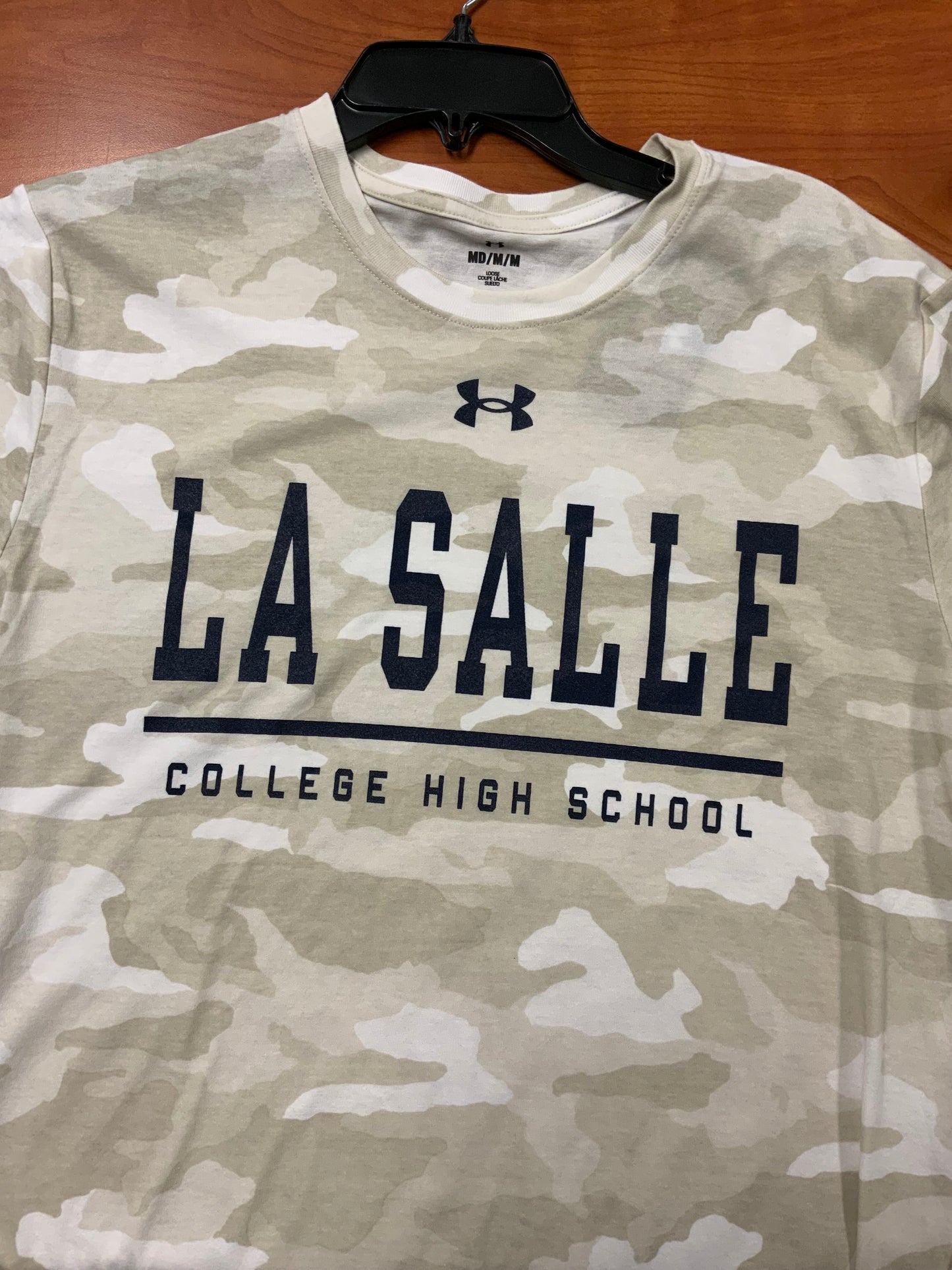 UA Camo Performance Cotton Tee-White : Small