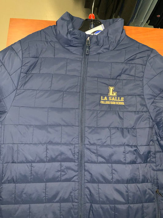 Long sleeve puffer jacket navy