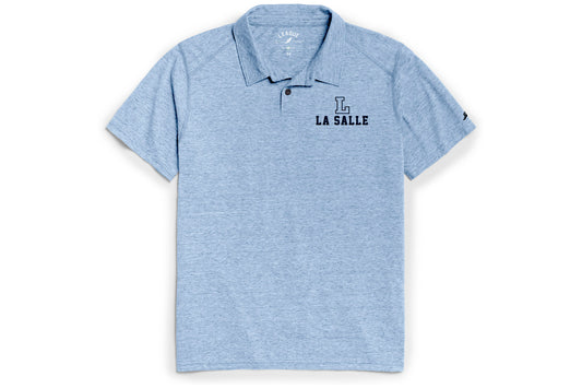 League Light Blue Polo Shirt-Light Blue : X-Large