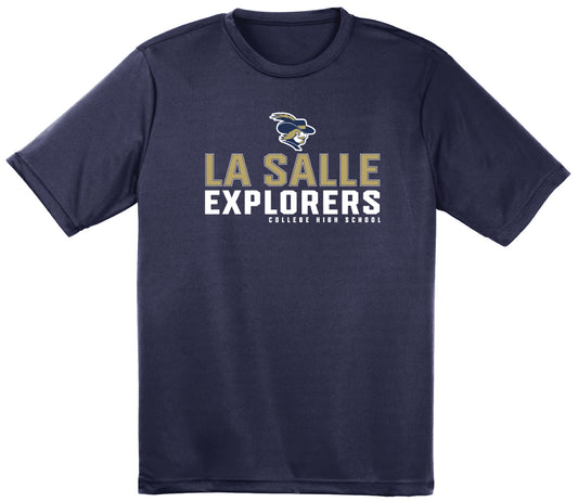 ES Sports Youth Dri Fit Navy T-Shirt