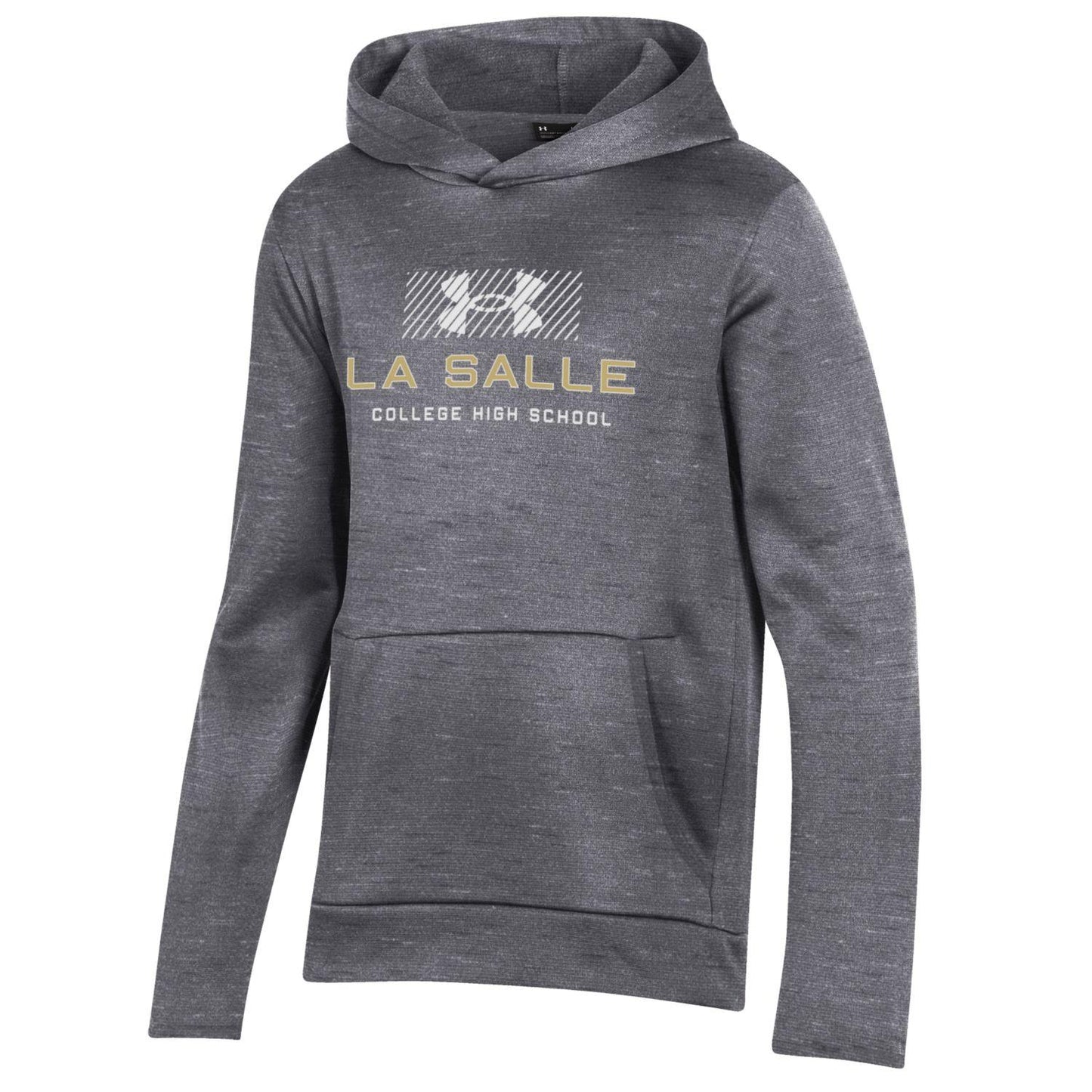 UA Grey Youth Hoodie-Grey : Small