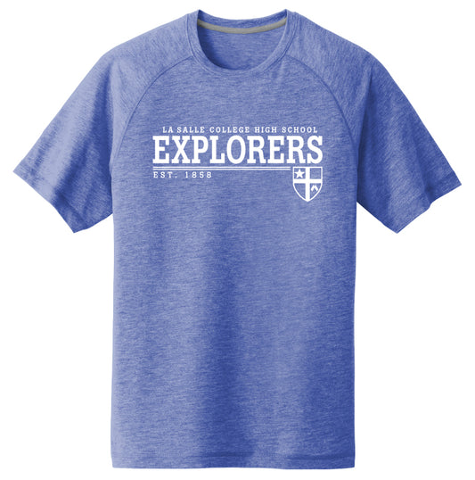 ES Sports Adult Tri-Blend Wicking Tee