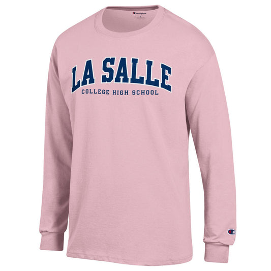 Champion Feather Pink Tee L/S-Feather Pink : Large