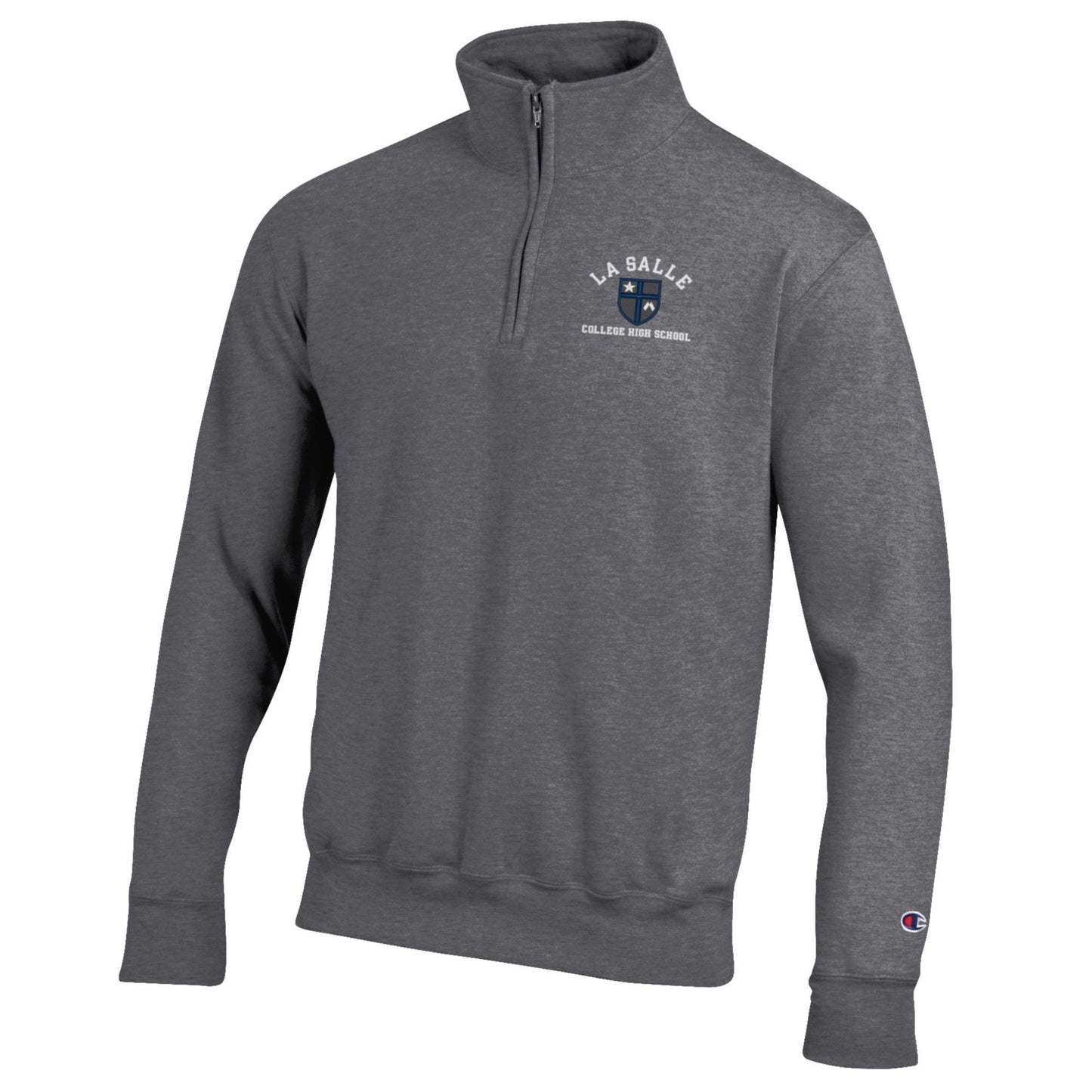 Champion Powerblend 1/4 Zip - Charcoal Grey