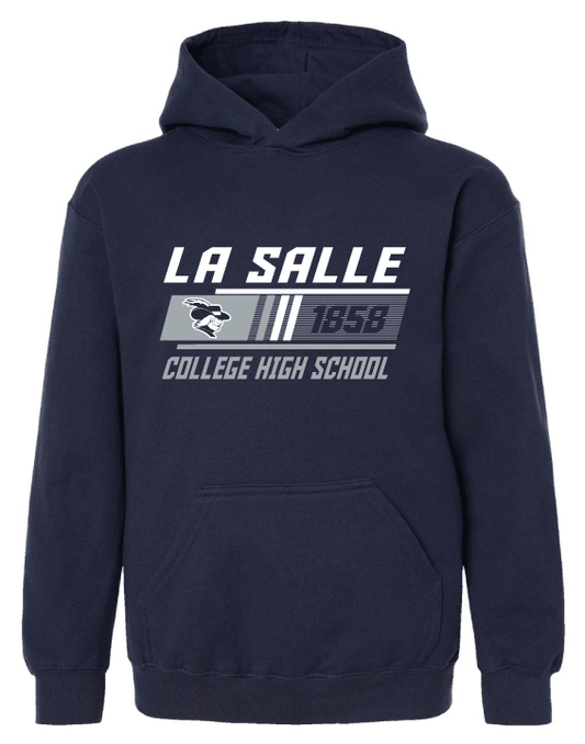 ES Sports Youth Navy Soft Hooded Sweatshirt