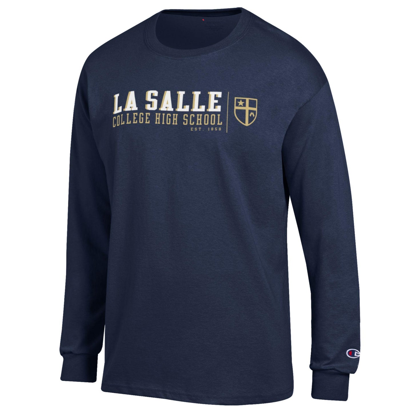 Champion Basic Long Sleeve T-Shirt Navy