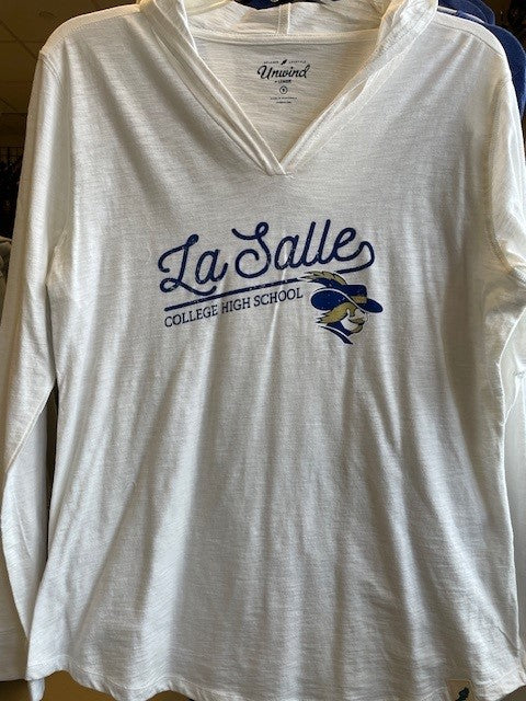 League Vintage Women's Hooded long sleeve T-shirt