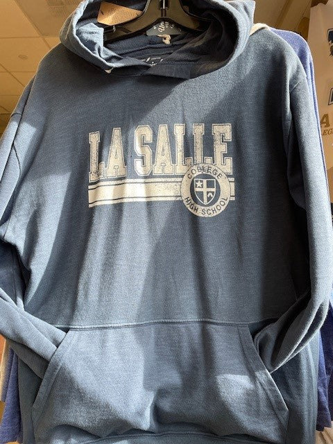 League Weathered Terry Hoodie-Washed Navy