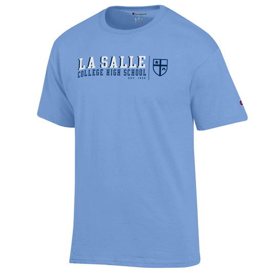 Champion Short Sleeve T-Shirt Light Blue