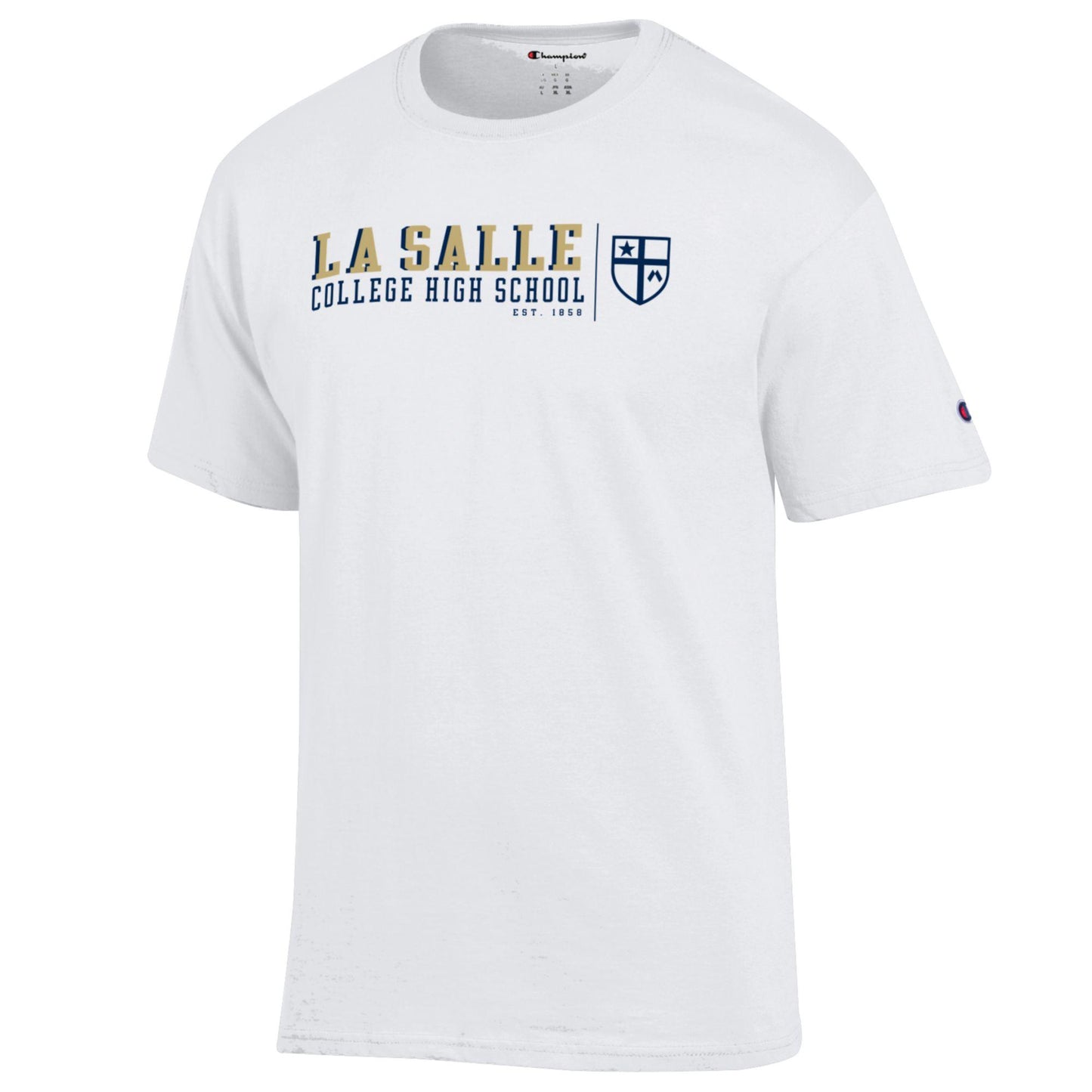 Champion White Cotton T-shirt
