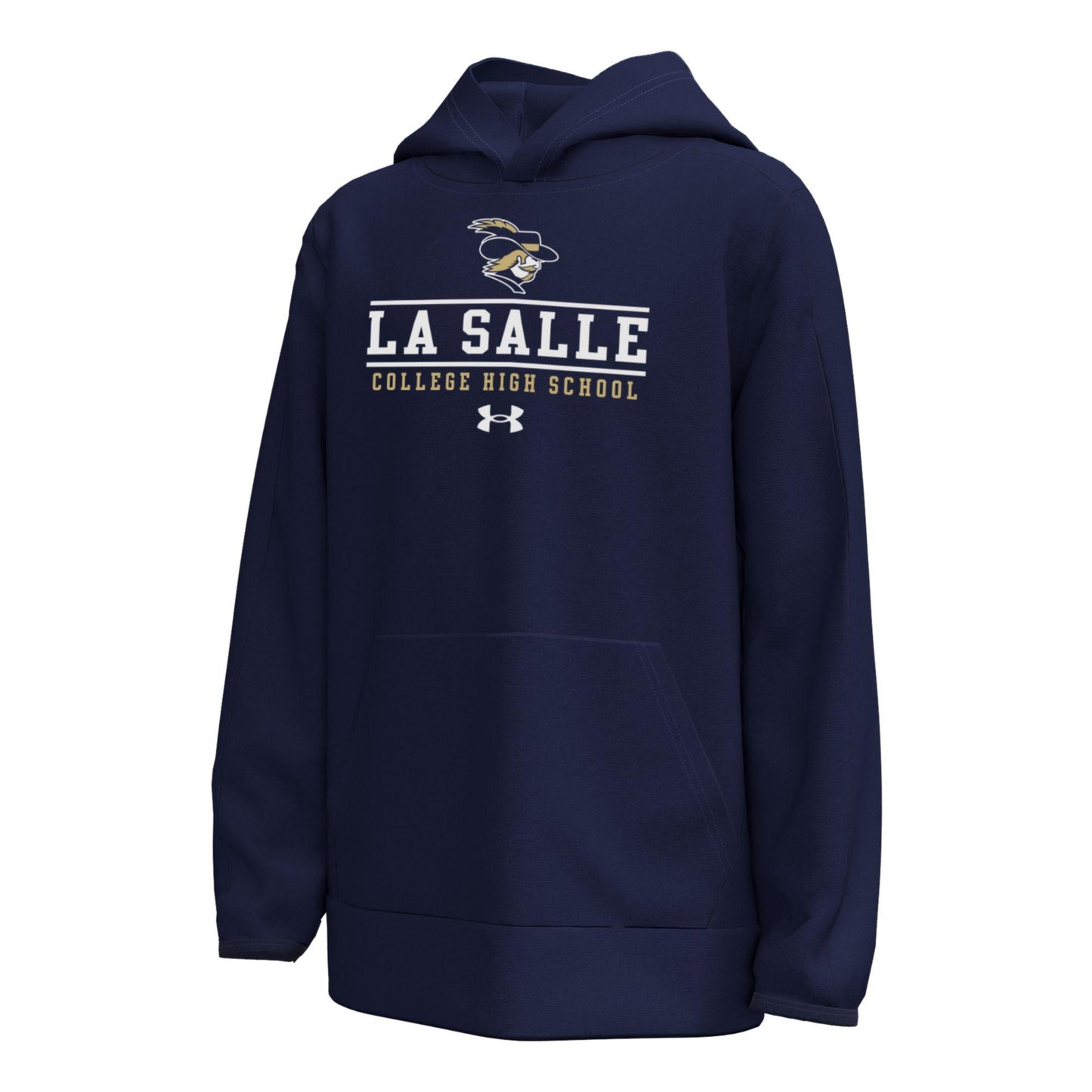 Youth Under Armour Fleece Navy Hoodie